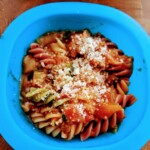 Mixed Veggie Rotini in Chunky Tomato_Eggplant Sauce
